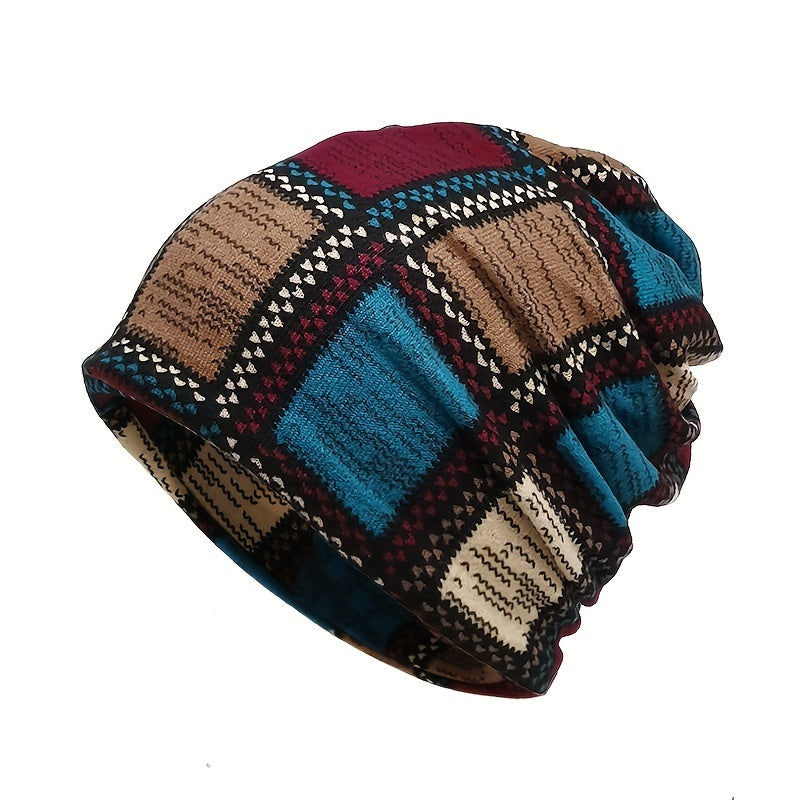 Berretto Slouchy Vintage Antivento - Cappello Boho Autunno Inverno