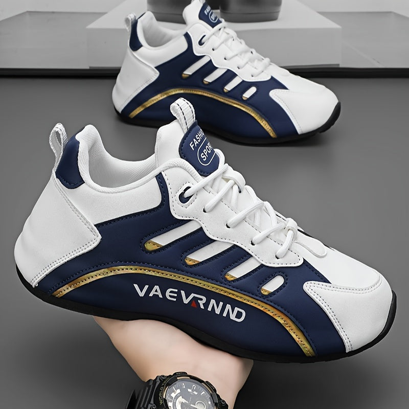 Sneakers Casual Basse Uomo & Donna - Scarpe in Tessuto Traspirante con Lacci, Colorazione Bianca e Nera con Accenti Verdi - Calzature Versatili per Tutte le Stagioni, Stile Sportivo e Moderno