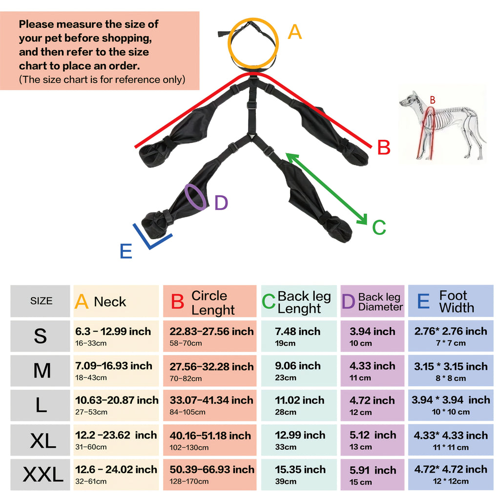 Scarpette Impermeabili per Cani con Cinghie Regolabili - Scarpe 4 Stagioni Antiscivolo Fodera Calda Riflettenti Lavabili Poliestere per Tutte le Taglie