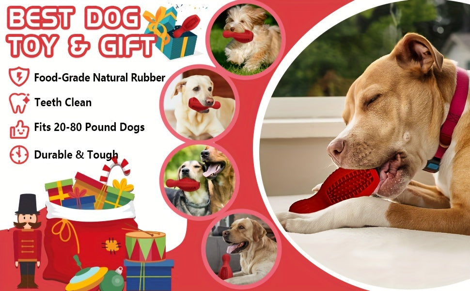 Gioco Interattivo per Cani in Gomma Naturale | Masticazione e Alimentazione Lenta