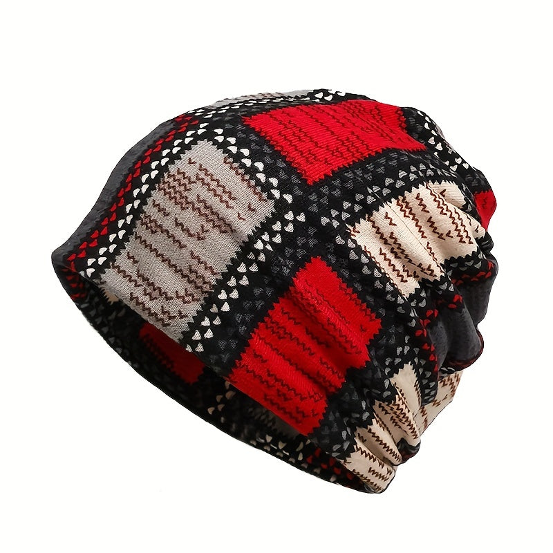 Berretto Slouchy Vintage Antivento - Cappello Boho Autunno Inverno