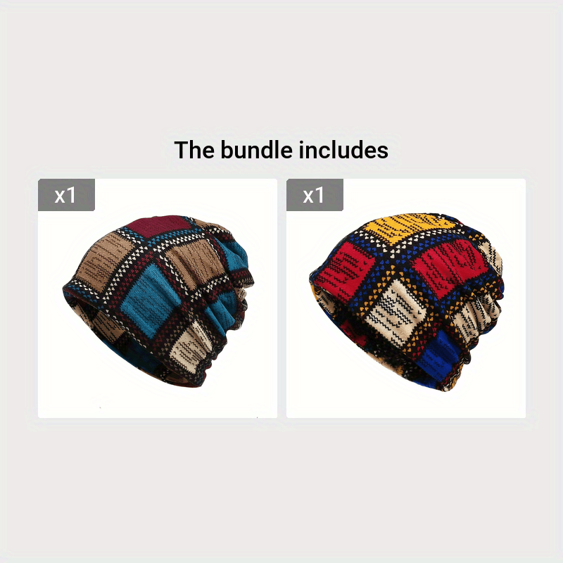 Berretto Slouchy Vintage Antivento - Cappello Boho Autunno Inverno