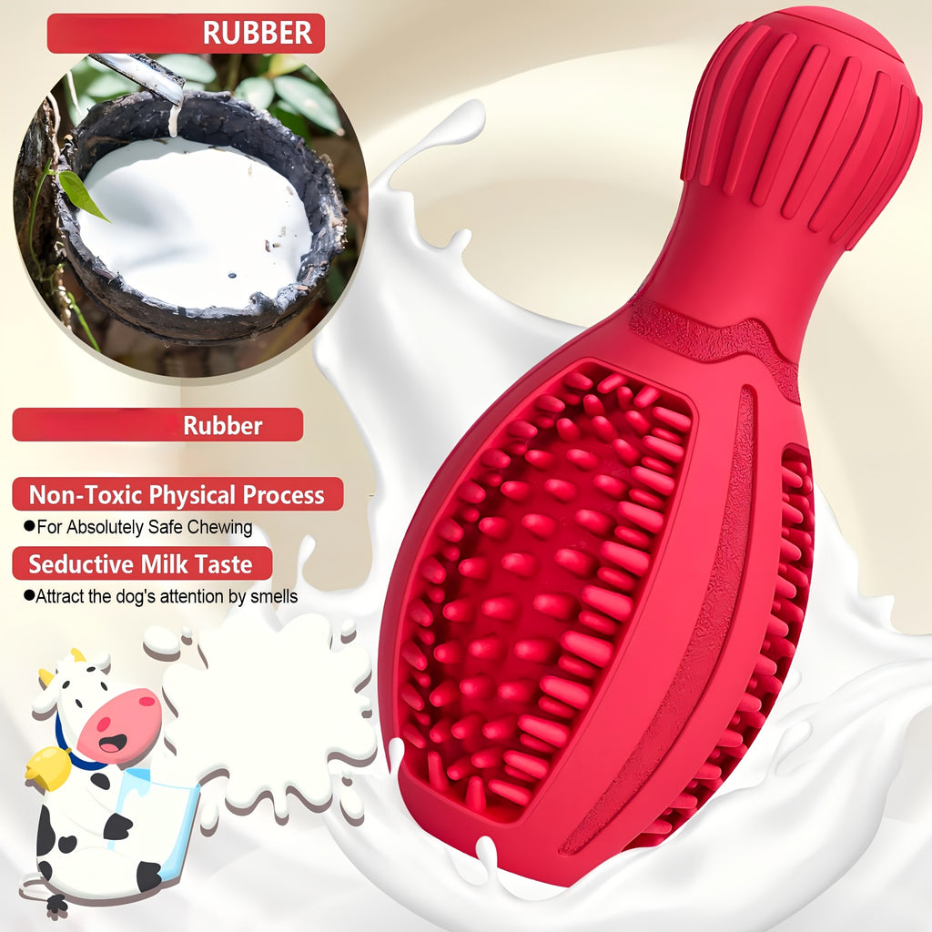 Gioco Interattivo per Cani in Gomma Naturale | Masticazione e Alimentazione Lenta