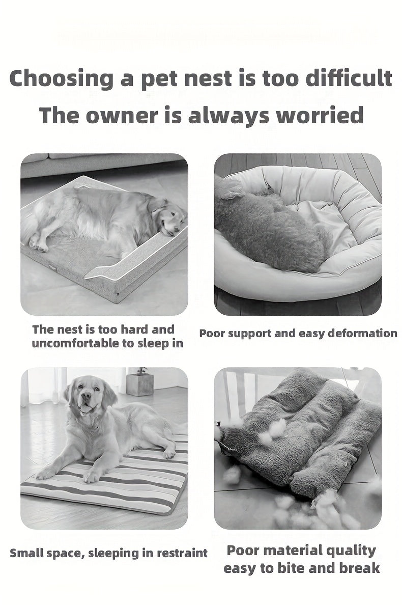 Cuccia per Cani Taglia Grande | Cuscino Invernale Premium