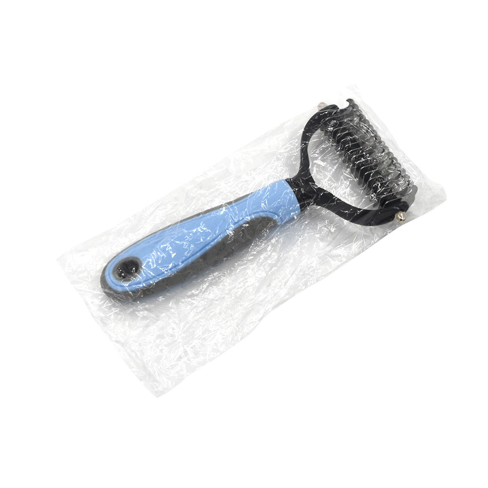 Spazzola Professionale YOUSE Rimozione Pelo Cani - Taglia Nodi Pelo, Pettine Gatti Cuccioli, Grooming Anti-Muta