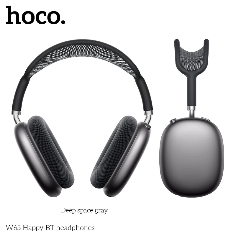 Cuffie Bluetooth HOCO W65 5.4 Over-Ear - HiFi Audio, Sport Gaming, Microfono, 45h Autonomia