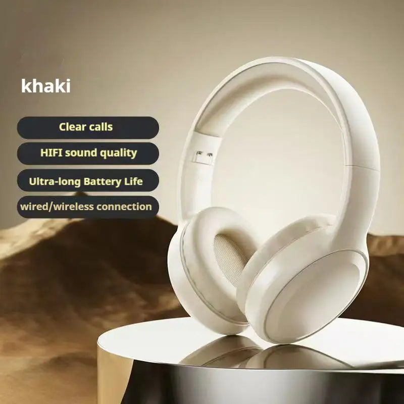 Cuffie Bluetooth TH30 HiFi Bassi Potenti - Riduzione Rumore, Sport Gaming, Microfono HD, TF/AUX