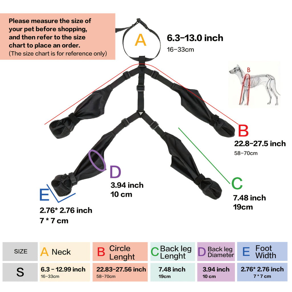 Scarpette Impermeabili per Cani con Cinghie Regolabili - Scarpe 4 Stagioni Antiscivolo Fodera Calda Riflettenti Lavabili Poliestere per Tutte le Taglie